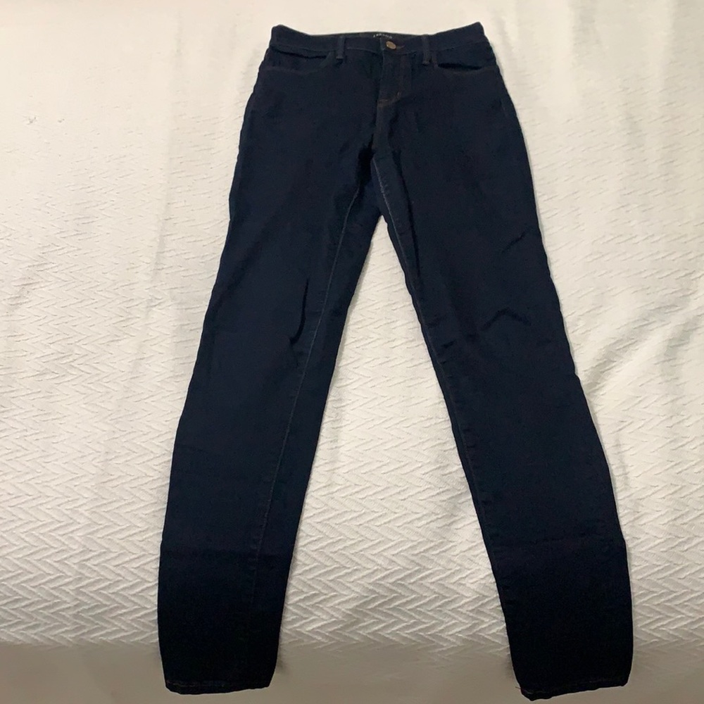 JBrand Maria High Rise Skinny Jeans Ink Blue